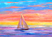 Sailboat Sunset